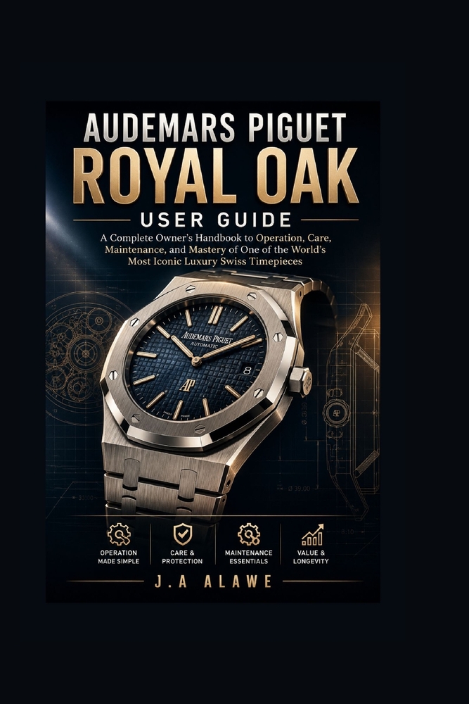 Audemars Piguet Royal Oak User Guide: A Complete Owner's Handbook to Operation, Care, Maintenance, and Mastery of One of the World's Most Iconic Luxur cover