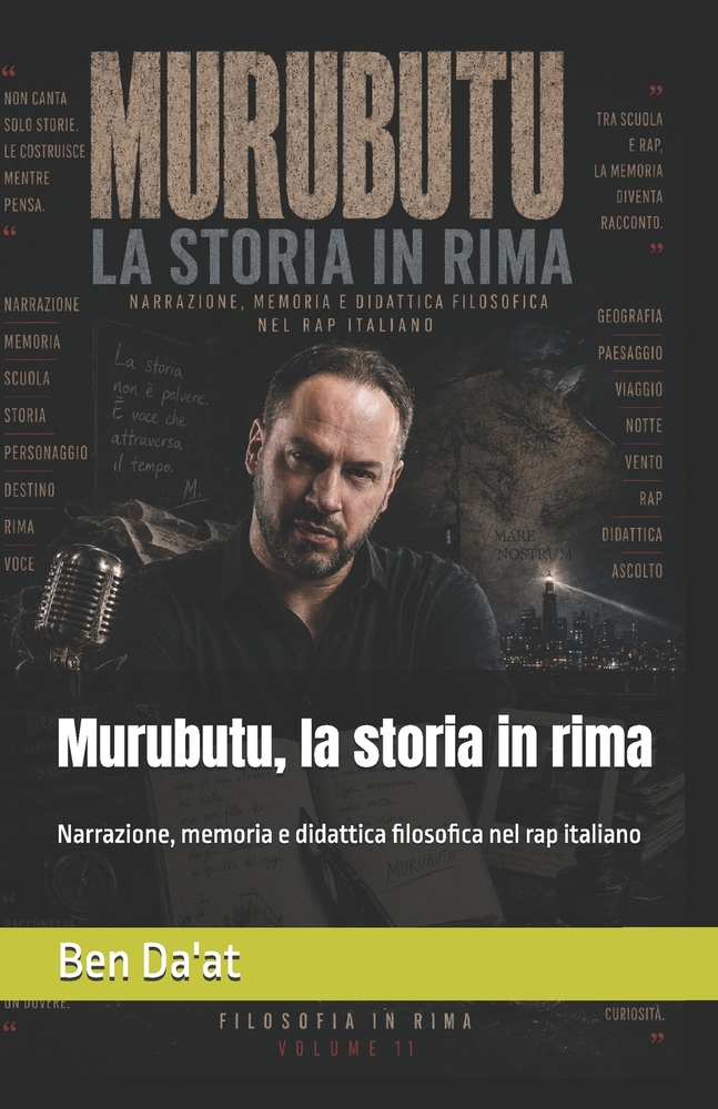 Murubutu, la storia in rima: Narrazione, memoria e didattica filosofica nel rap italiano cover