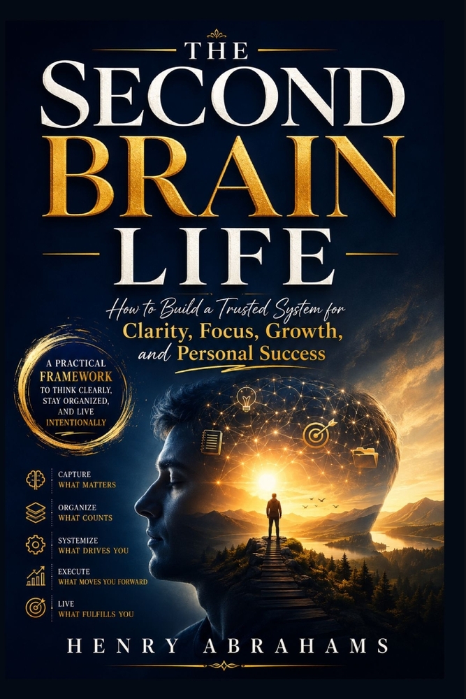 The Second Brain Life: How to Build a Trusted System for Clarity, Focus, Growth, and Personal Success cover