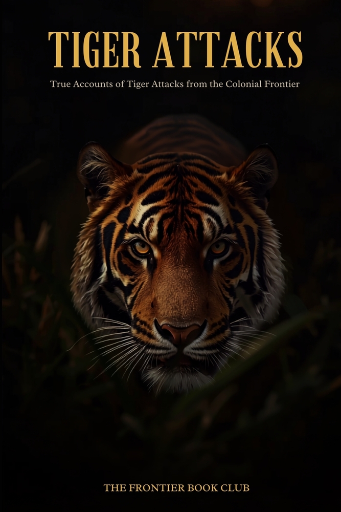 Tiger Attacks: True Accounts of Tiger Attacks from the Colonial Frontier - Compiled from Fourteen Public-Domain Narratives cover