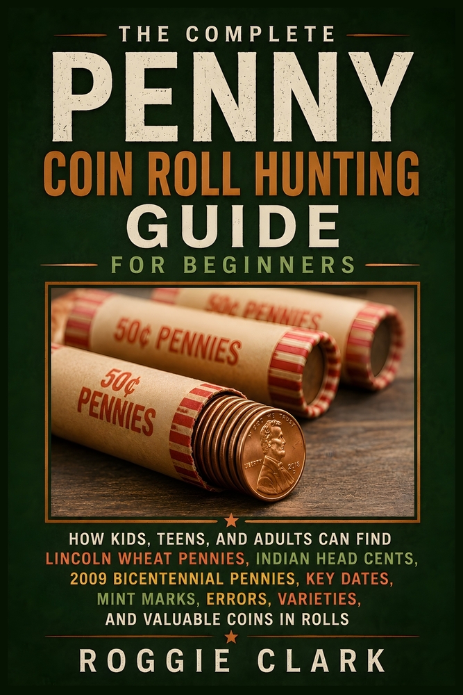 The Complete Penny Coin Roll Hunting Guide for Beginners: How Kids, Teens, and Adults Can Find Lincoln Wheat Pennies, Indian Head Cents, 2009 Bicenten cover