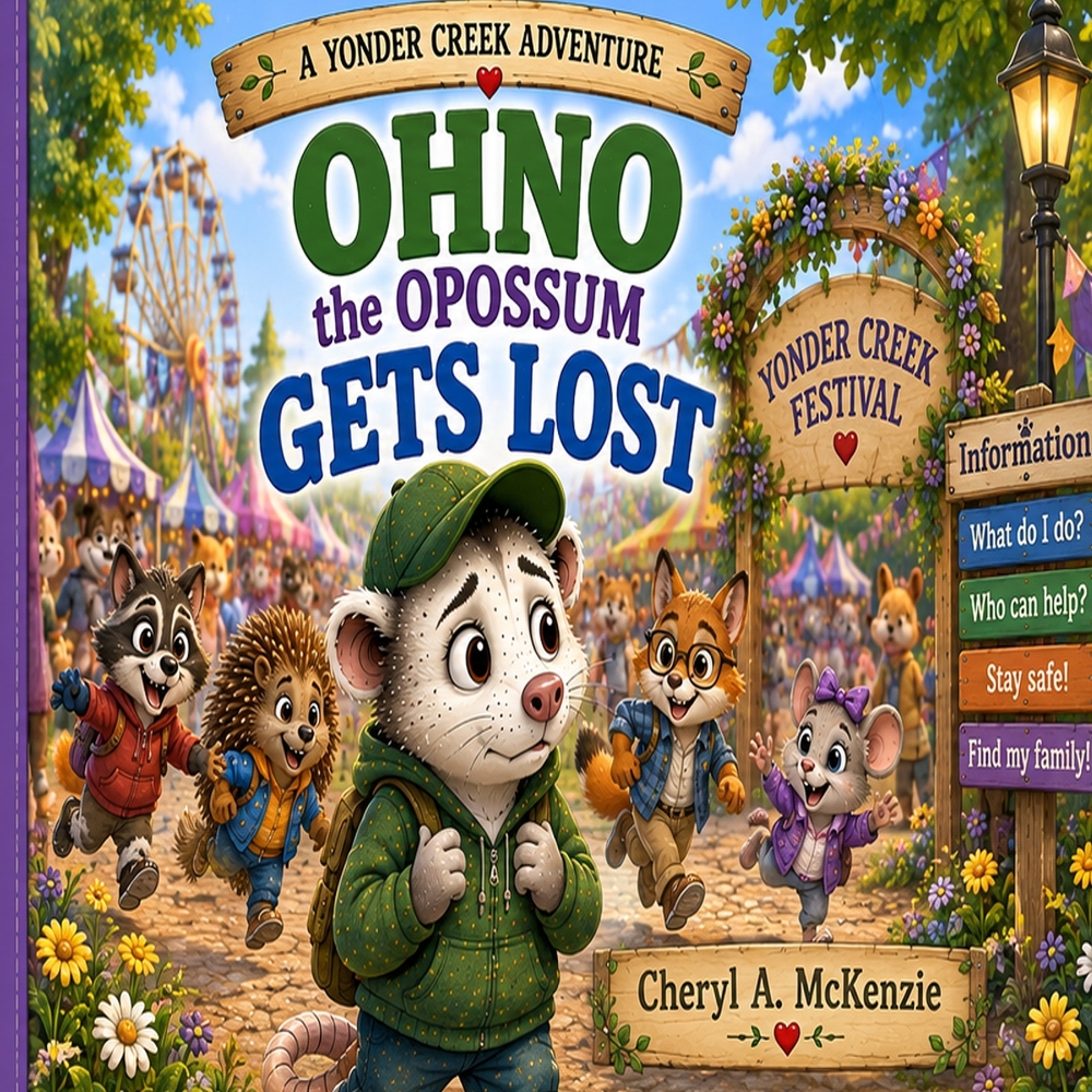 Ohno the Opossum Gets Lost: A Yonder Creek Adventure cover