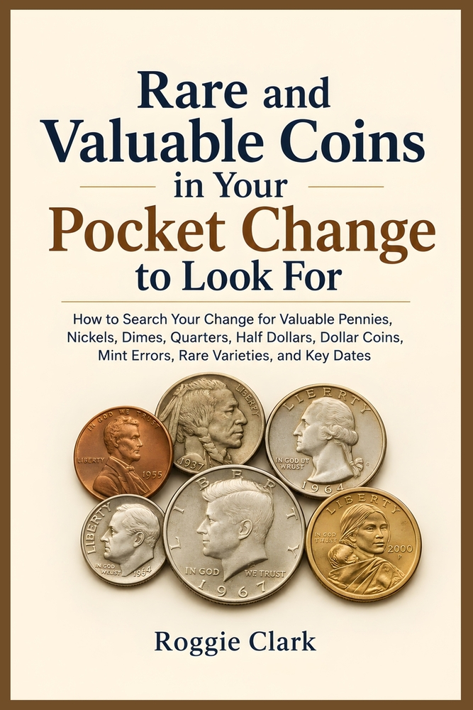 Rare and Valuable Coins in Your Pocket Change to Look For: How to Search Your Change for Valuable Pennies, Nickels, Dimes, Quarters, Half Dollars, Dol cover