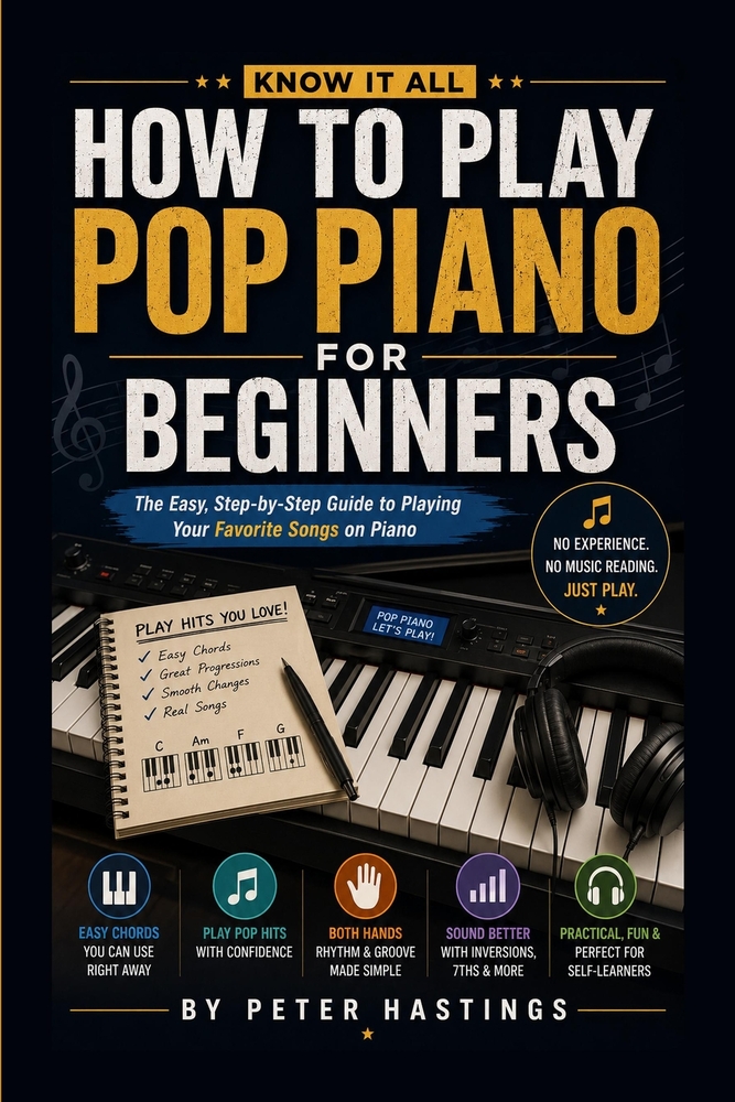Know It All: How To Play Pop Piano For Beginners cover
