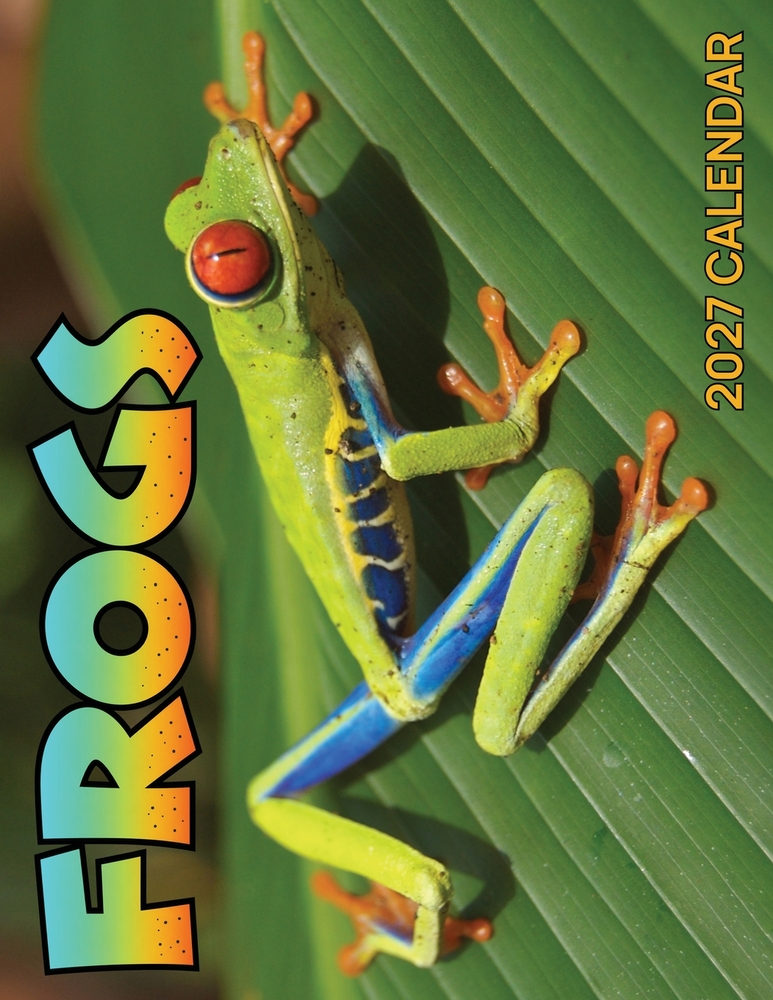 Frogs 2027 Calendar cover