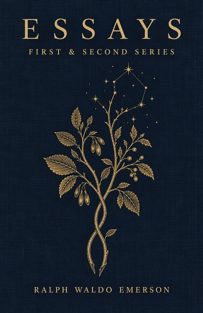 Essays - First and Second Series: Nature, Self-Reliance, and the Life of the Mind cover