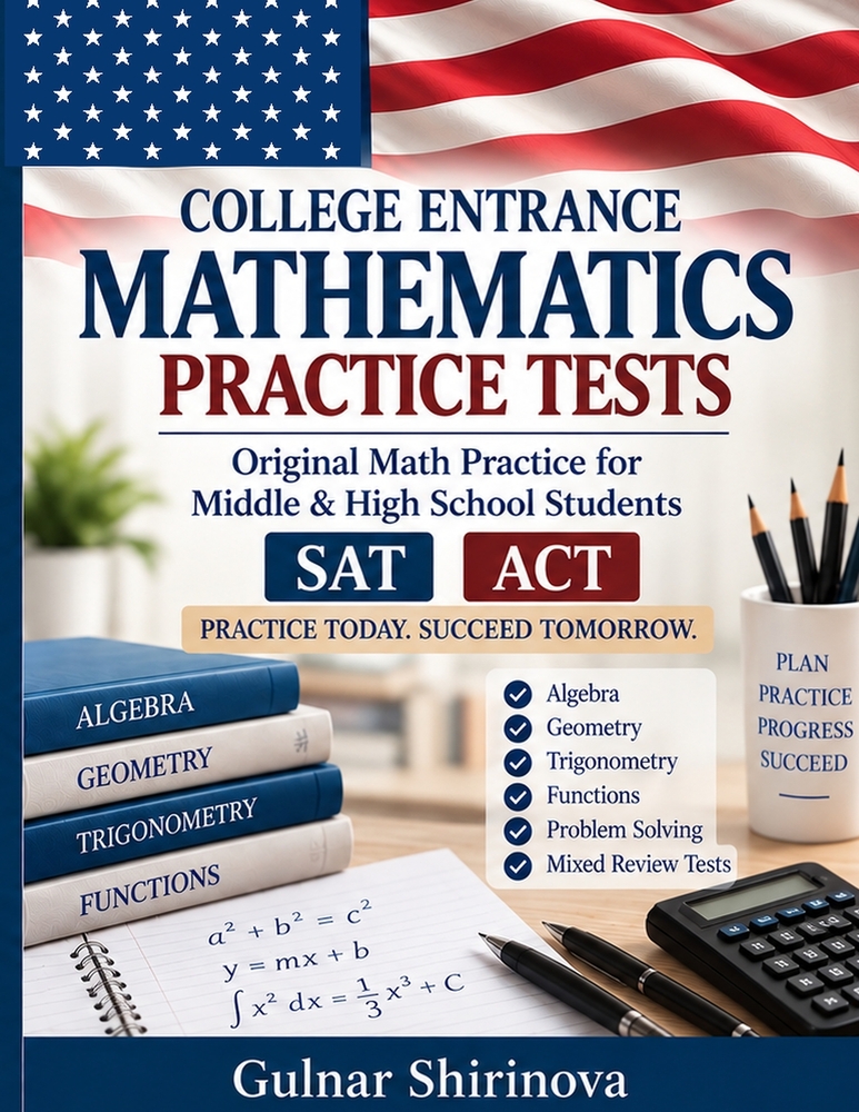 College Entrance Mathematics Practice Tests cover