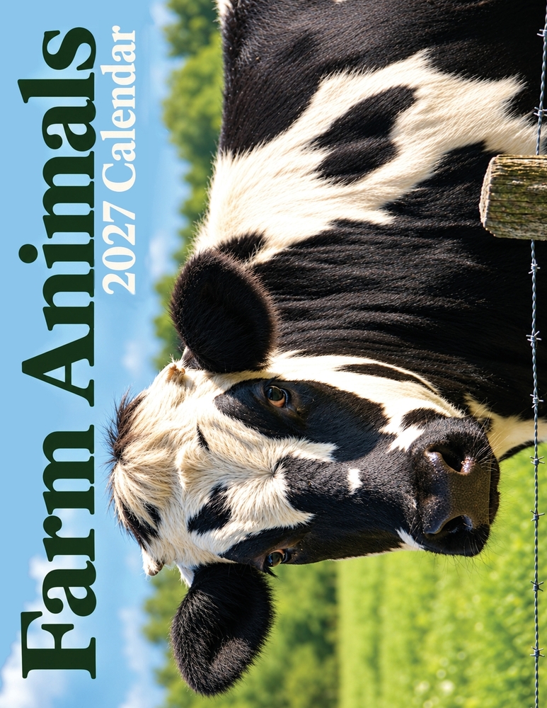 Farm Animals 2027 Calendar cover