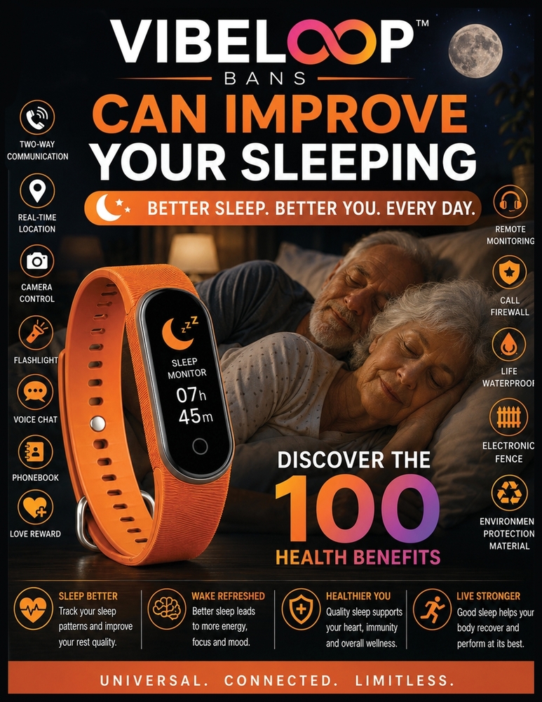 Better Sleep, Better You Using the VIBE LOOP BANS cover