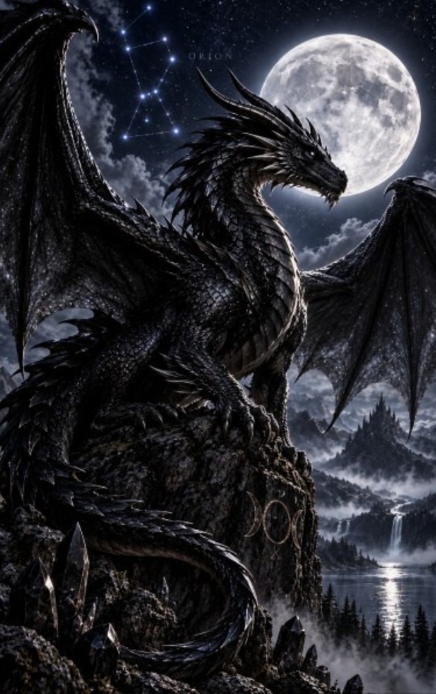 The Obsidian Orion Noctuary: A Black Dragon Journal Beneath the Eternal Moon cover