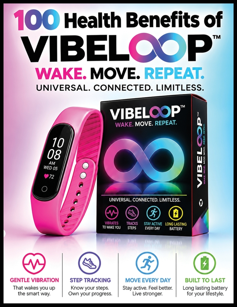 100 Health Benefits of VIBELOOP cover
