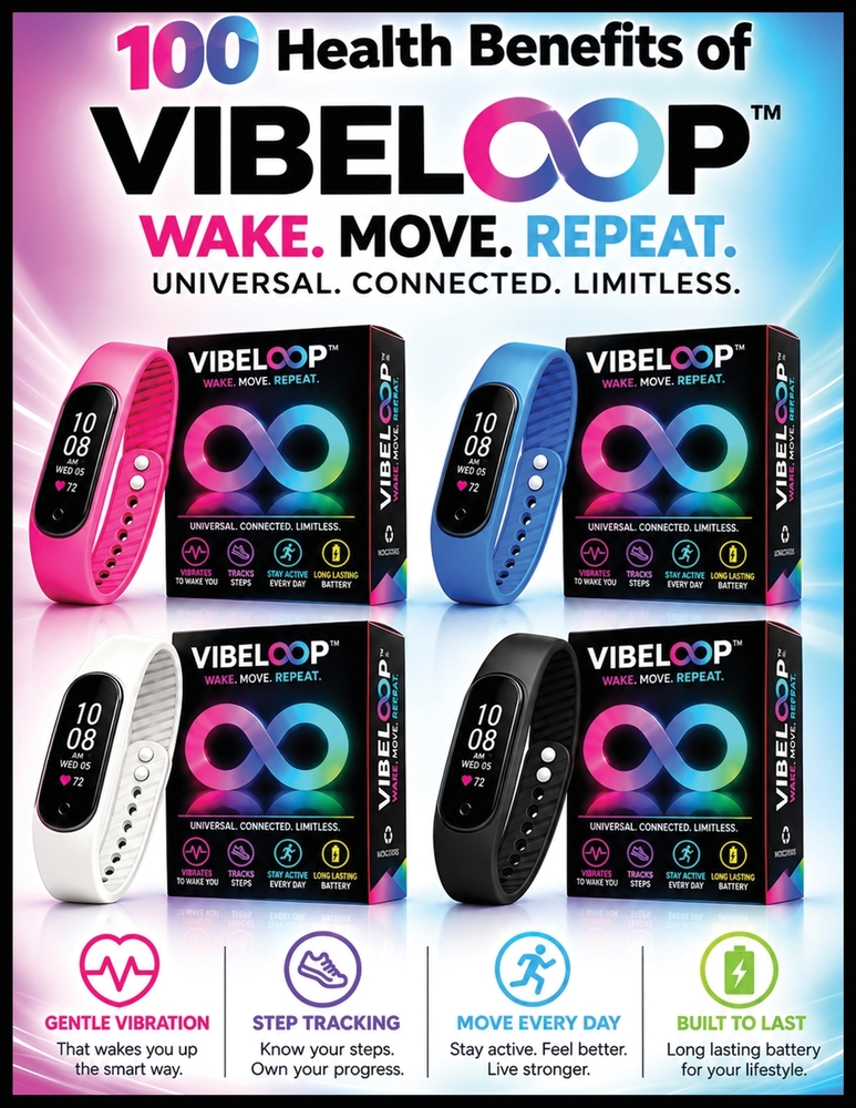 100 Health Benefits of VIBELOOP cover