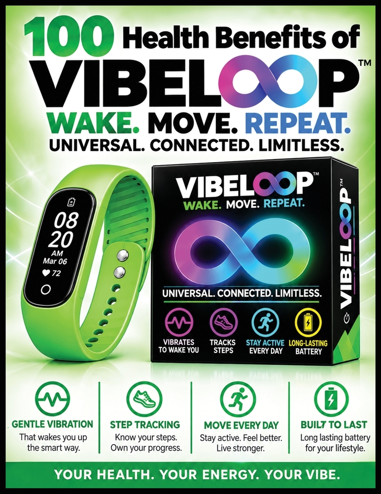 100 Health Benefits of VIBELOOP cover