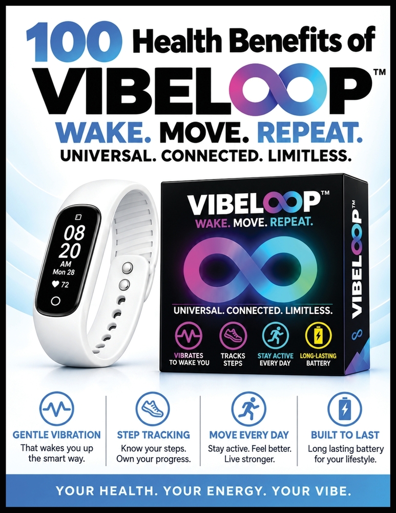 100 Health Benefits of VIBELOOP cover