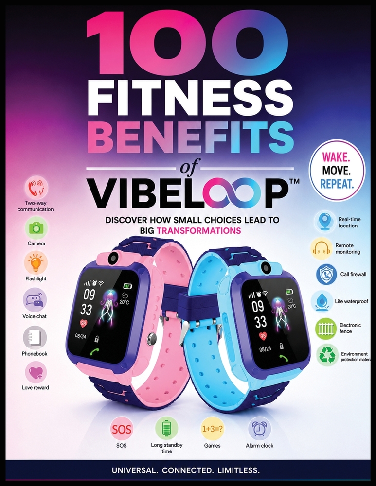 100 Fitness Benefits of VIBELOOP BANDS cover