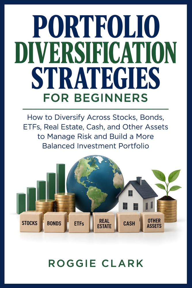 Portfolio Diversification Strategies for Beginners: How to Diversify Across Stocks, Bonds, ETFs, Real Estate, Cash, and Other Assets to Manage Risk an cover