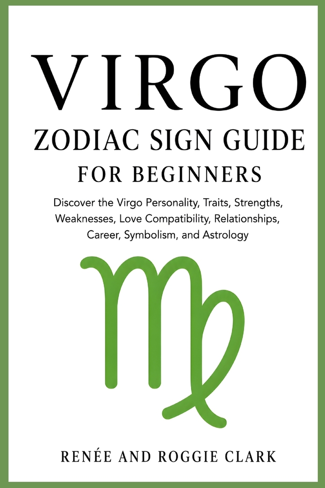 Virgo Zodiac Sign Guide for Beginners: Discover the Virgo Personality, Traits, Strengths, Weaknesses, Love Compatibility, Relationships, Career, Symbo cover