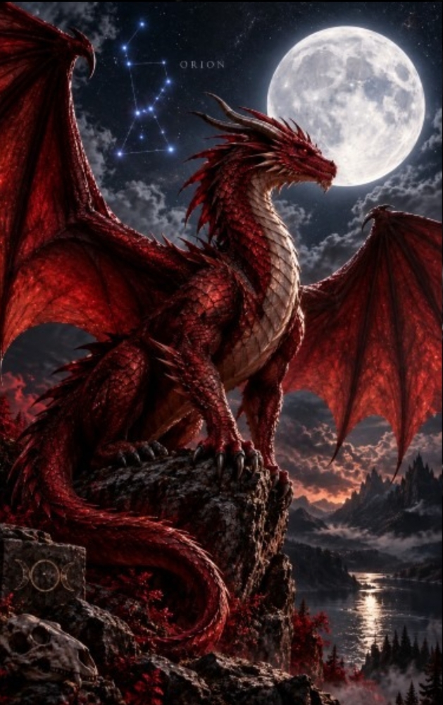 The Crimson Orion Noctuary A Celestial Dragon Journal Beneath the Blood-Red Stars cover