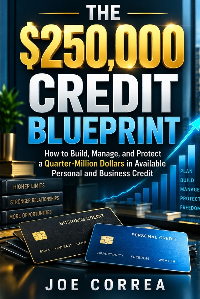 The $250,000 Credit Blueprint: How to Build, Manage, and Protect a Quarter-Million Dollars in Available Personal and Business Credit cover