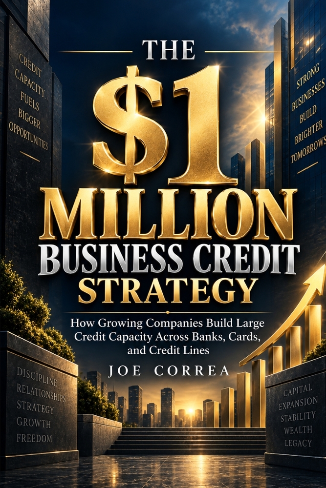 The $1 Million Business Credit Strategy: How Growing Companies Build Large Credit Capacity Across Banks, Cards, and Credit Lines cover