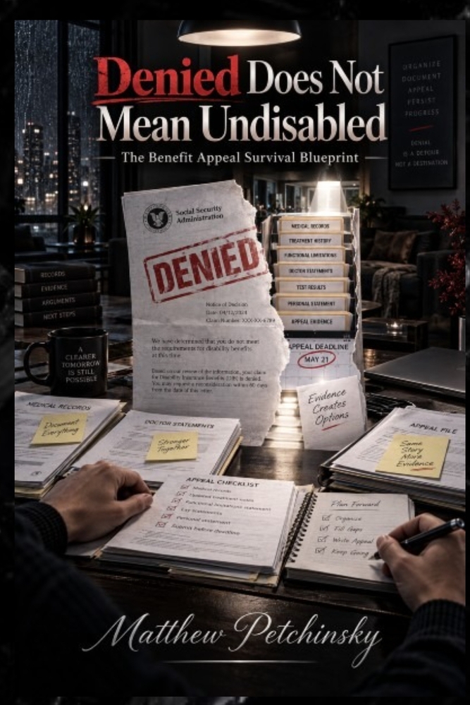 Denied Does Not Mean Undisabled: The Benefit Appeal Survival Blueprint cover