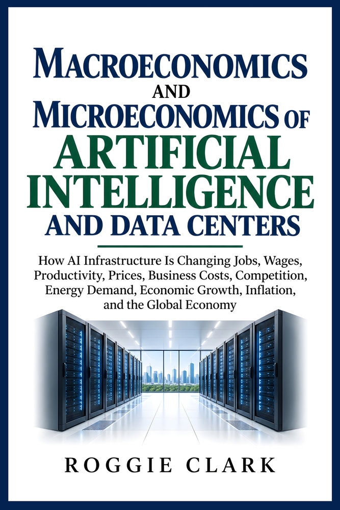 Macroeconomics and Microeconomics of Artificial Intelligence and Data Centers: How AI Infrastructure Is Changing Jobs, Wages, Productivity, Prices, Bu cover
