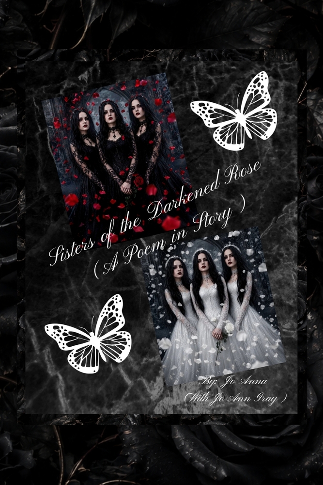 Sisters of the Darkened Rose (A Poem in Story) cover