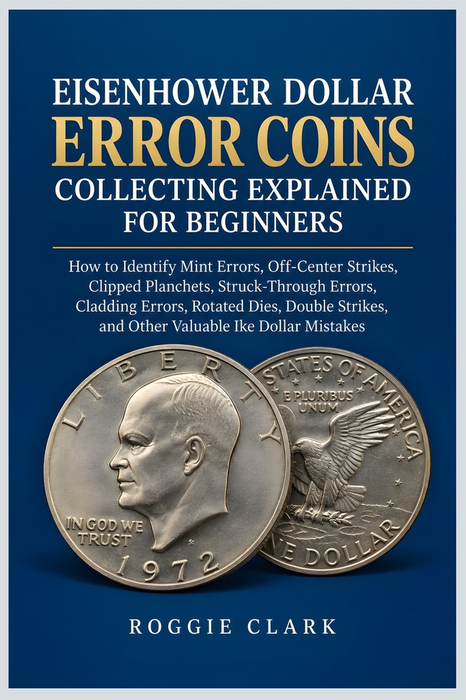 Eisenhower Dollar Error Coins Collecting Explained for Beginners: How to Identify Mint Errors, Off-Center Strikes, Clipped Planchets, Struck-Through E cover