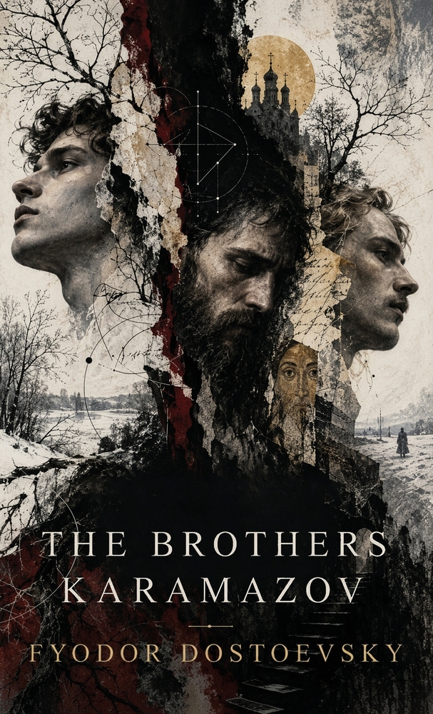 The Brothers Karamazov: A Family Epic of Faith, Doubt, Murder, and Moral Responsibility cover
