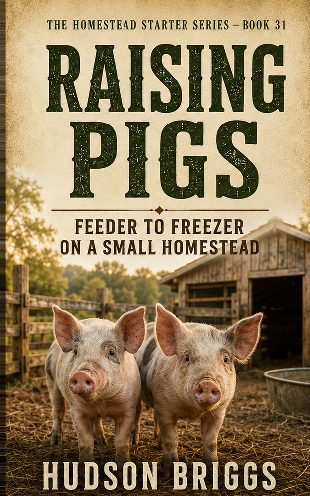 Raising Pigs: Feeder to Freezer on a Small Homestead cover