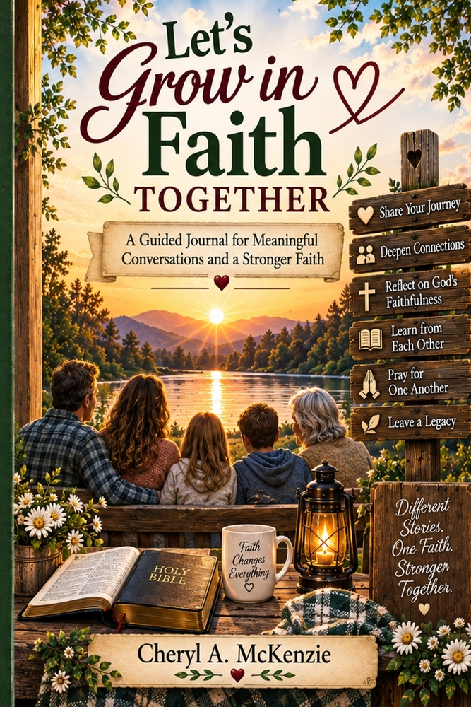 Let's Grow in Faith Together: A Guided Journal for Sharing Faith, Prayer, and the Lessons That Shape Our Lives cover
