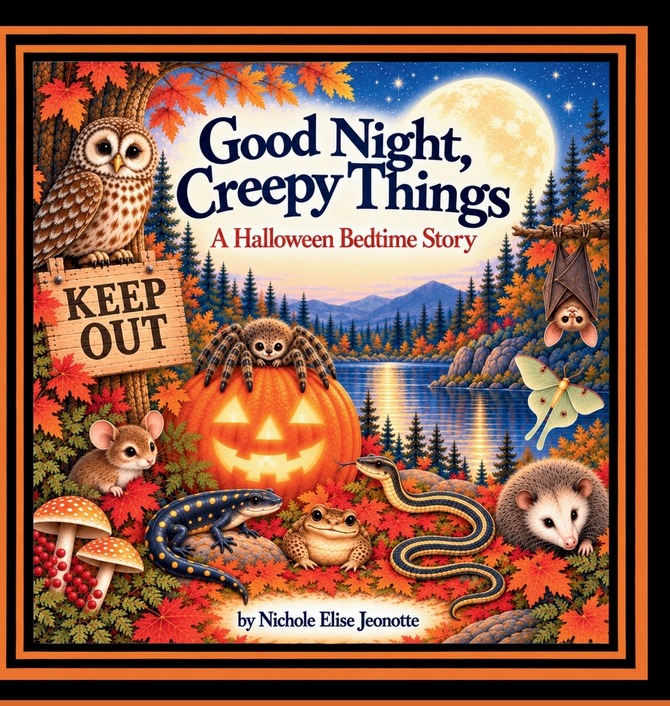 Good Night Creepy Things: A Halloween Bedtime Story cover