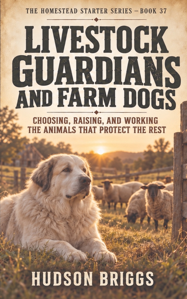 Livestock Guardians and Farm Dogs: Choosing, Training, and Managing Working Dogs on the Homestead cover