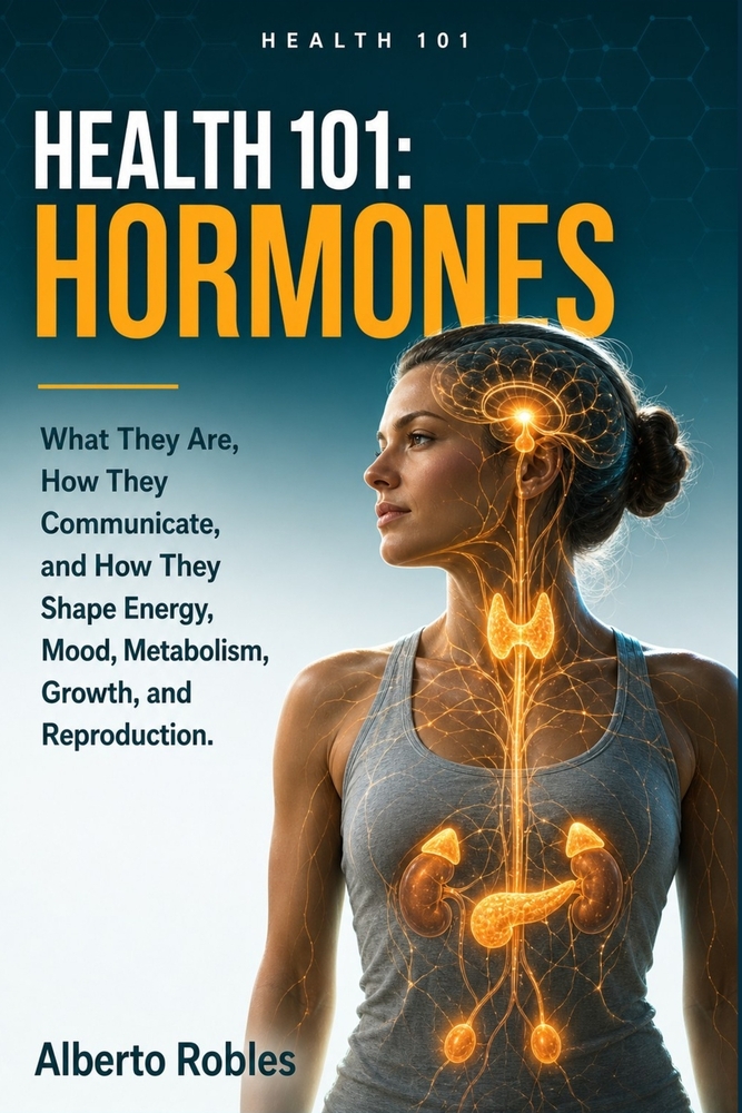 Health 101 Hormones: What They Are, How They Communicate, and How They Shape Energy, Mood, Metabolism, Growth, and Reproduction. cover