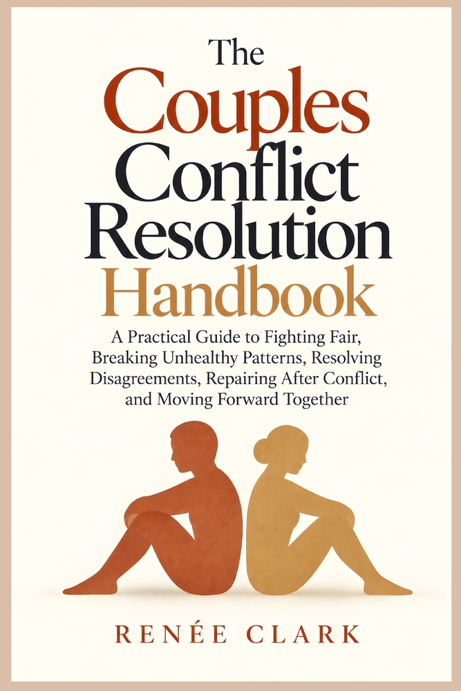 The Couples Conflict Resolution Handbook: A Practical Guide to Fighting Fair, Breaking Unhealthy Patterns, Resolving Disagreements, Repairing After Co cover