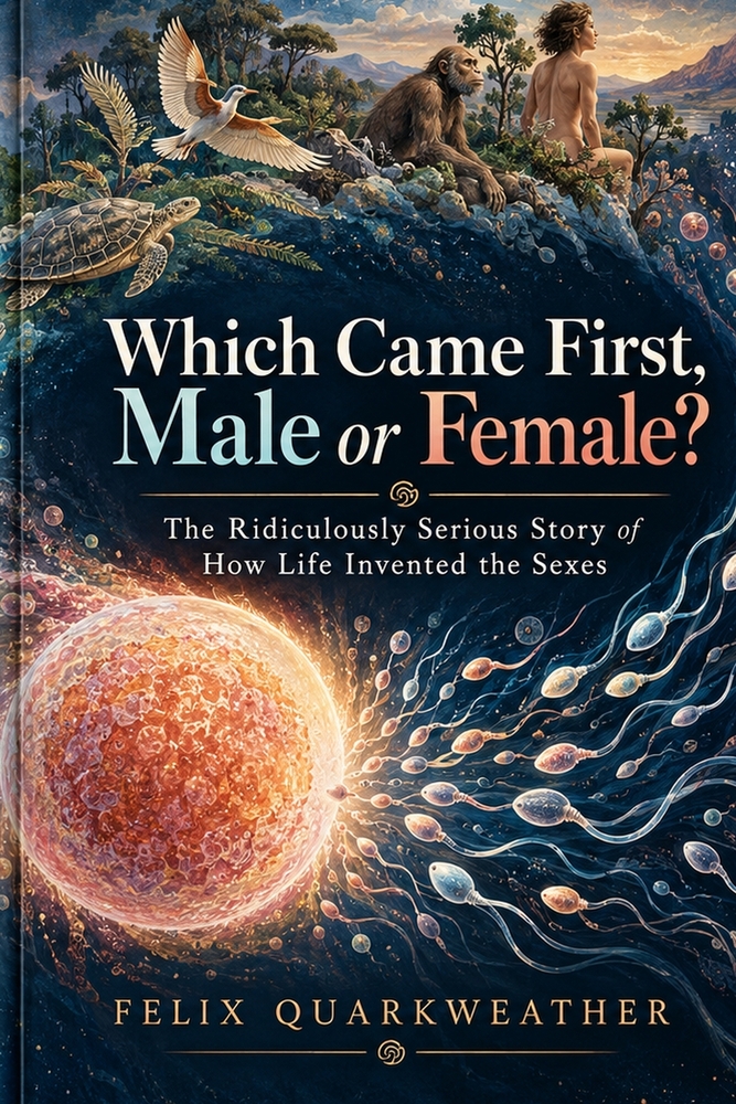 Which Came First, Male or Female?: The Ridiculously Serious Story of How Life Invented the Sexes cover