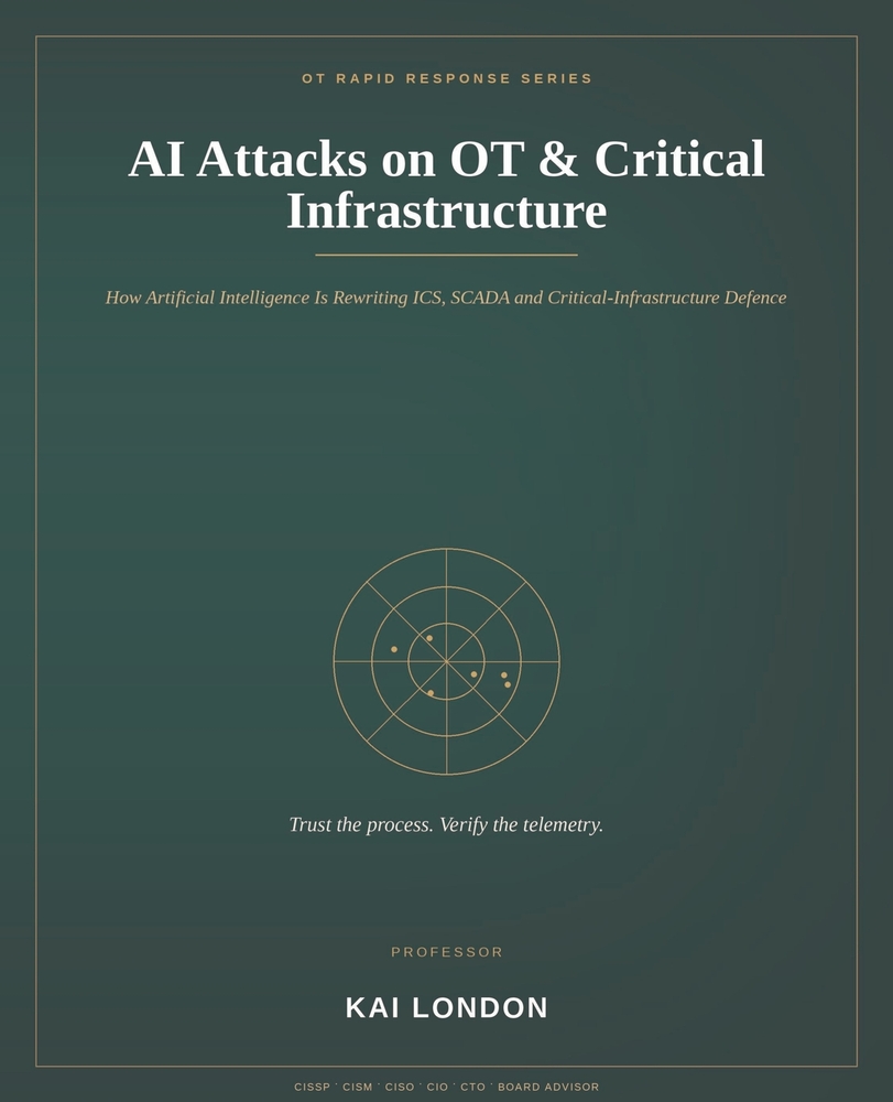 AI Attacks on OT and Critical Infrastructure: How Artificial Intelligence Is Changing ICS, SCADA and Critical Infrastructure Cybersecurity - AI-Powere cover