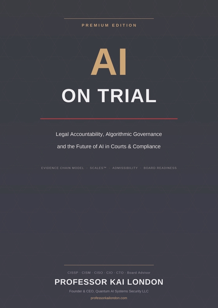 AI on Trial: When the Machine Enters the Courtroom, Justice Must Answer - Premium Edition cover