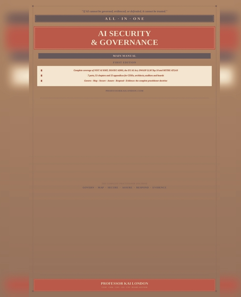 AI Security and Governance All-in-One: Main Manual cover