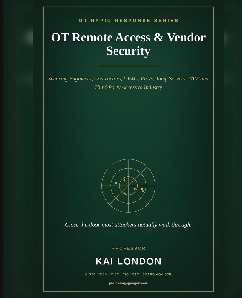 OT Remote Access and Vendor Security cover