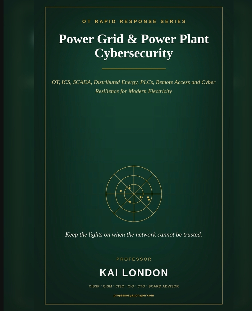 Power Grid and Power Plant Cybersecurity cover