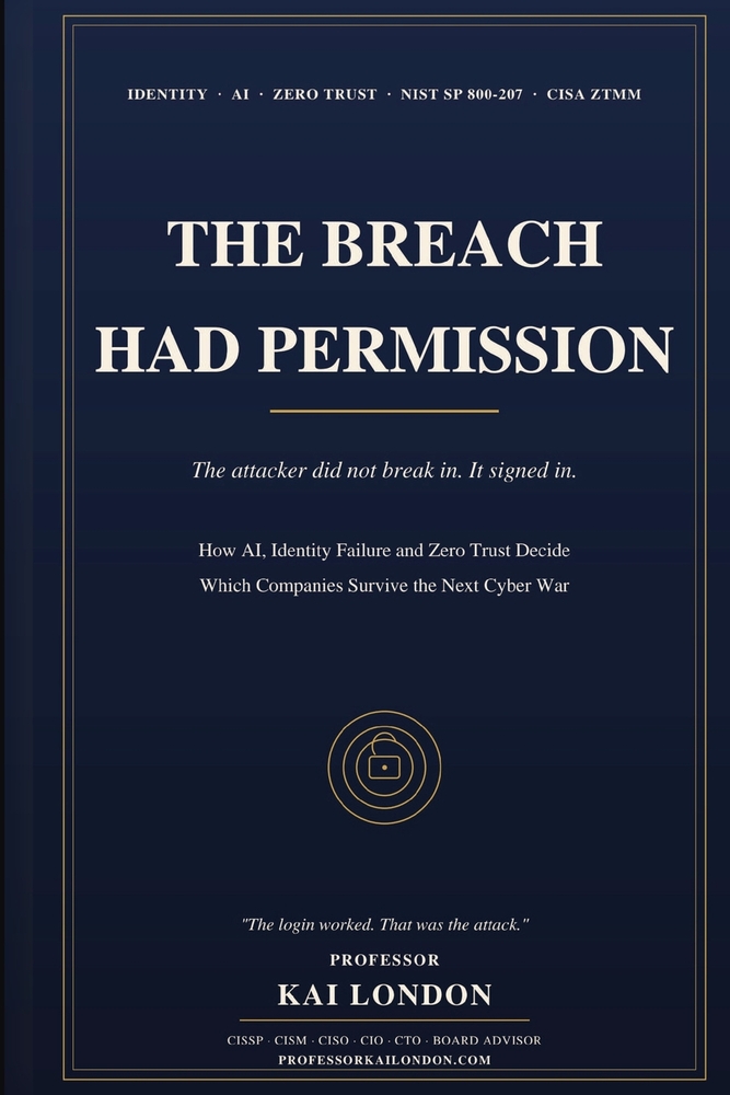 The Breach Had Permission: The attacker did not break in. It signed in. How AI, Identity Failure and Zero Trust Decide Which Companies Survive the Nex cover