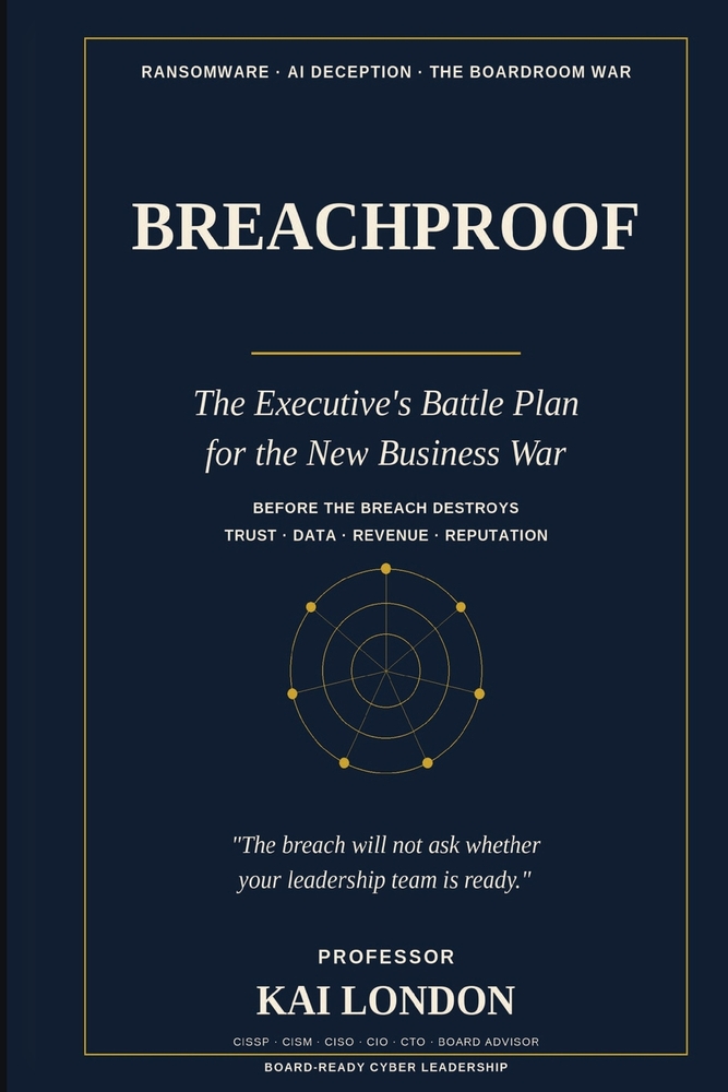 Breachproof: The Executive's Battle Plan for the New Business War cover