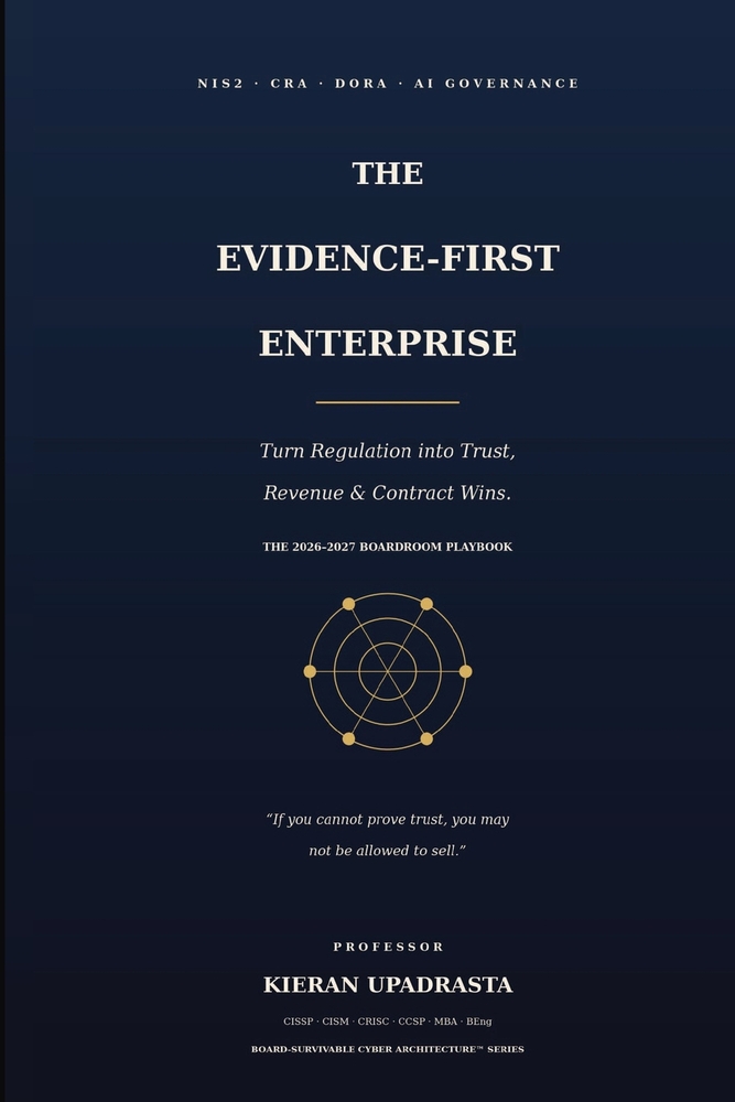 The Evidence-First Enterprise cover