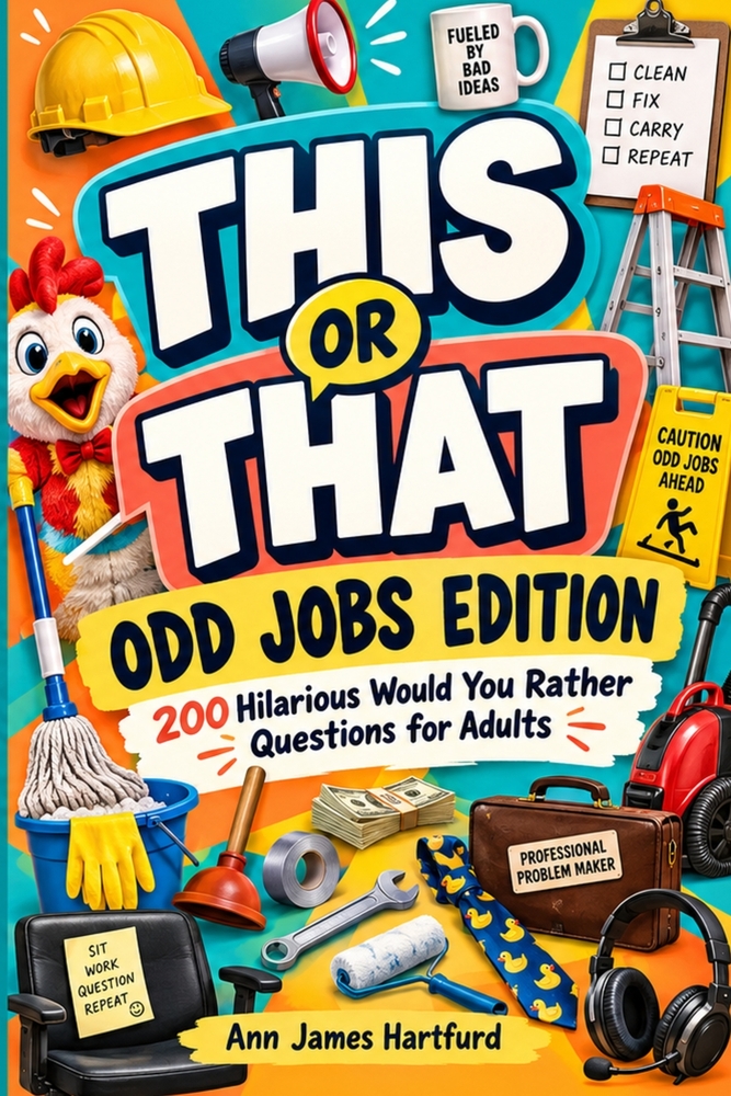 This or That: 200 Hilarious Would You Rather Questions About Weird Jobs, Ridiculous Careers and Outrageous Workplace Dilemmas for Adults, Parties and cover