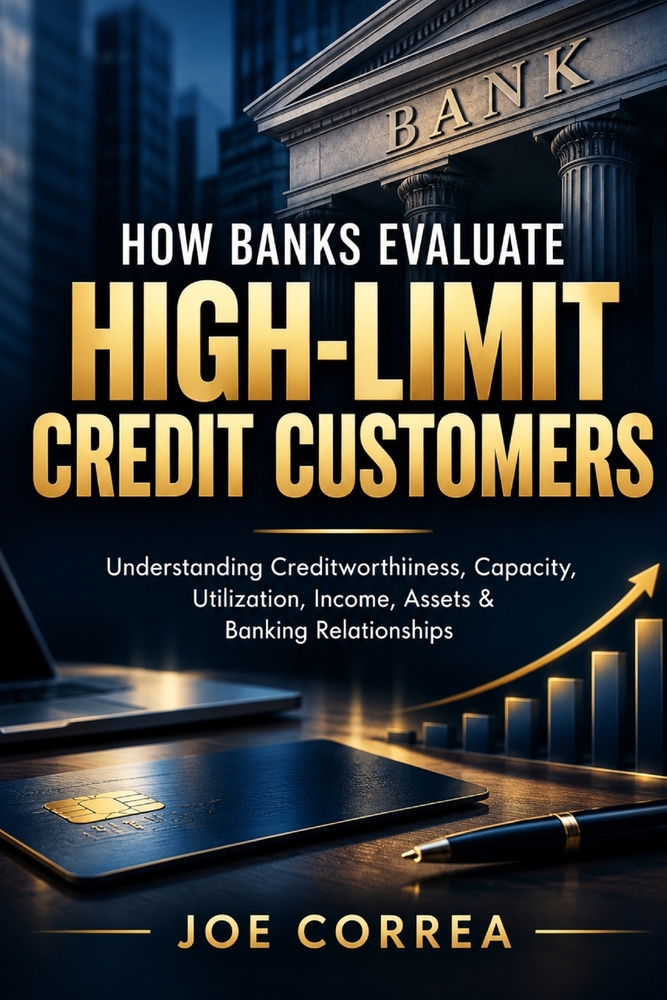 How Banks Evaluate High-Limit Credit Customers: Understanding Creditworthiness, Capacity, Utilization, Income, Assets & Banking Relationships cover