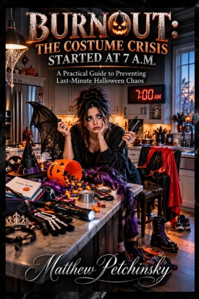 Burnout: Spooky Season Ate My Entire Calendar: A Guide to Choosing Which October Traditions Are Actually Worth Your Limited Time and Energy cover