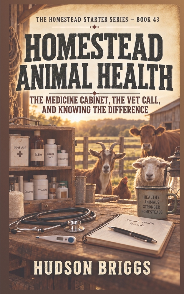 Homestead Animal Health: The Medicine Cabinet, the Vet Call, and Knowing the Difference cover