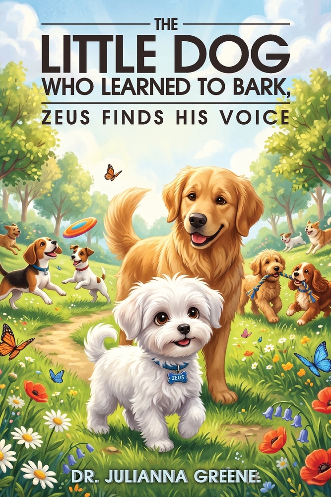 The Little Dog Who Learned to Bark: Zeus Finds His Voice cover