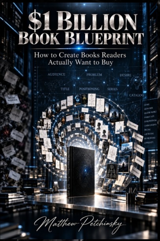 $1 Billion Book Blueprint: How to Create Books Readers Actually Want to Buy cover